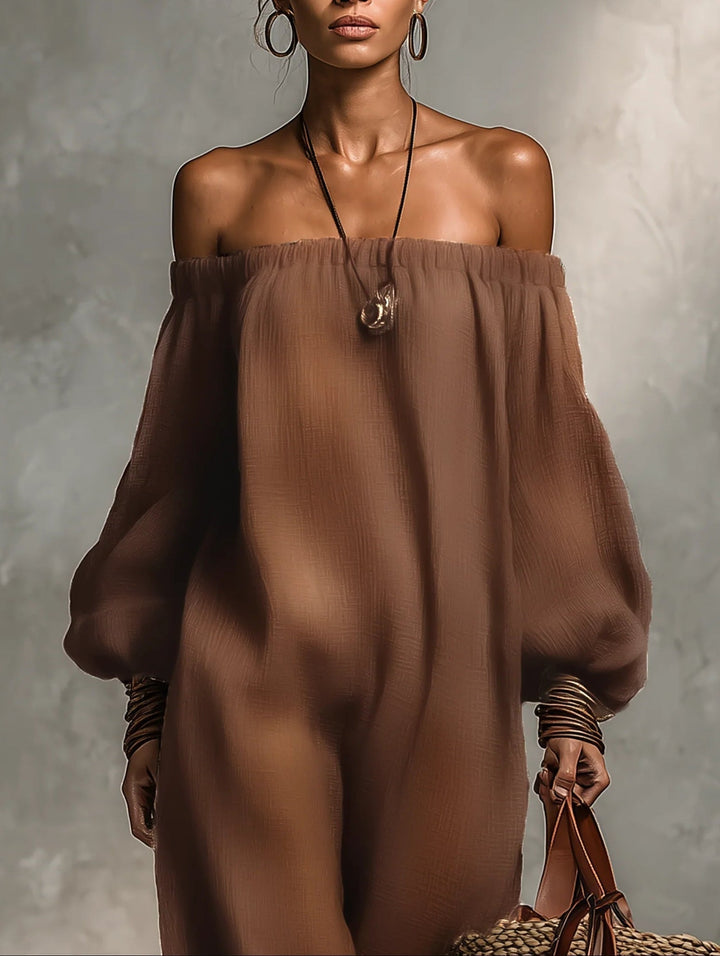 Casa Marbella™ | Mono Fenna Bustier con Mangas