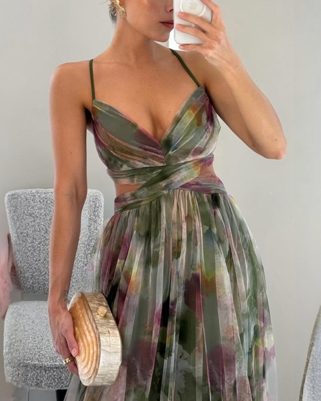 Casa Marbella™ | Vestido Marbella de Seda Elegante