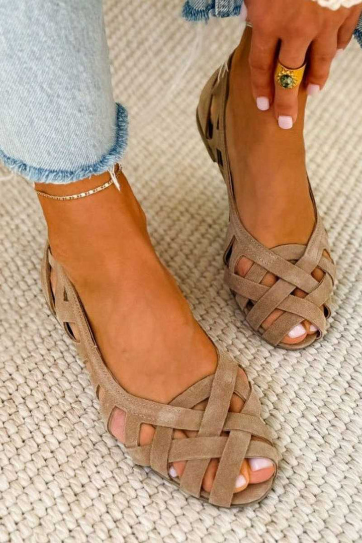 Casa Marbella™ | Sandalias Caterina Trenzadas de Verano