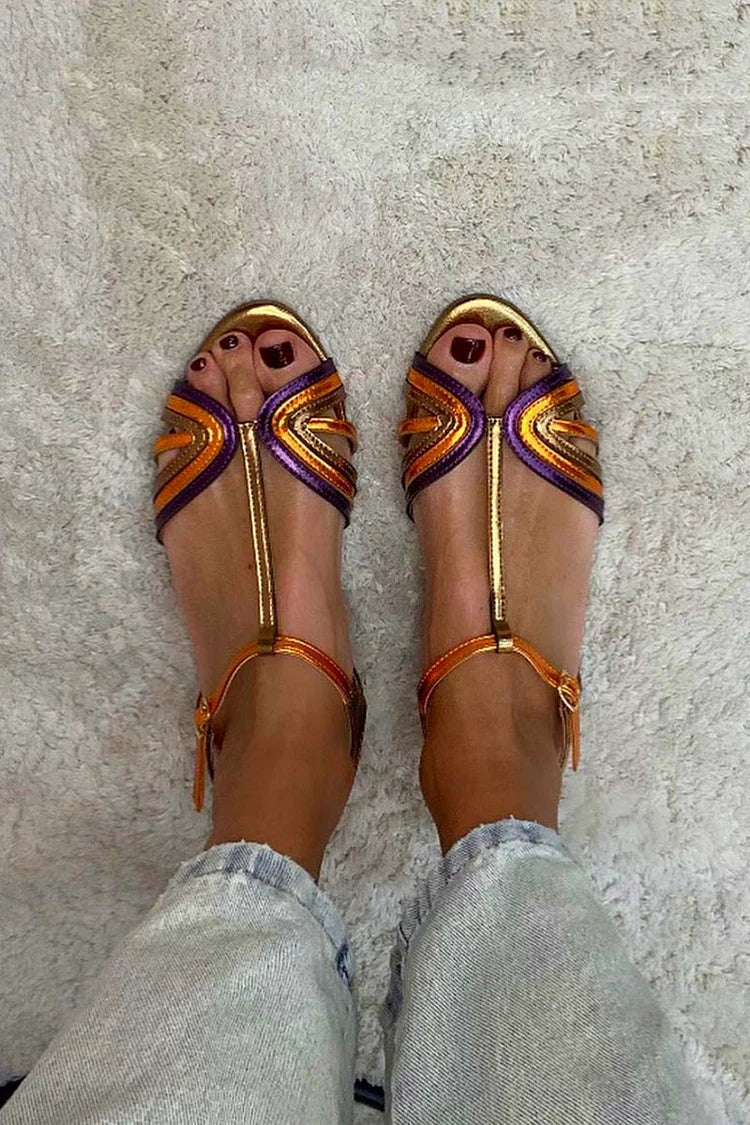 Casa Marbella™ | Sandalias Viviana de Colores Mediterráneos