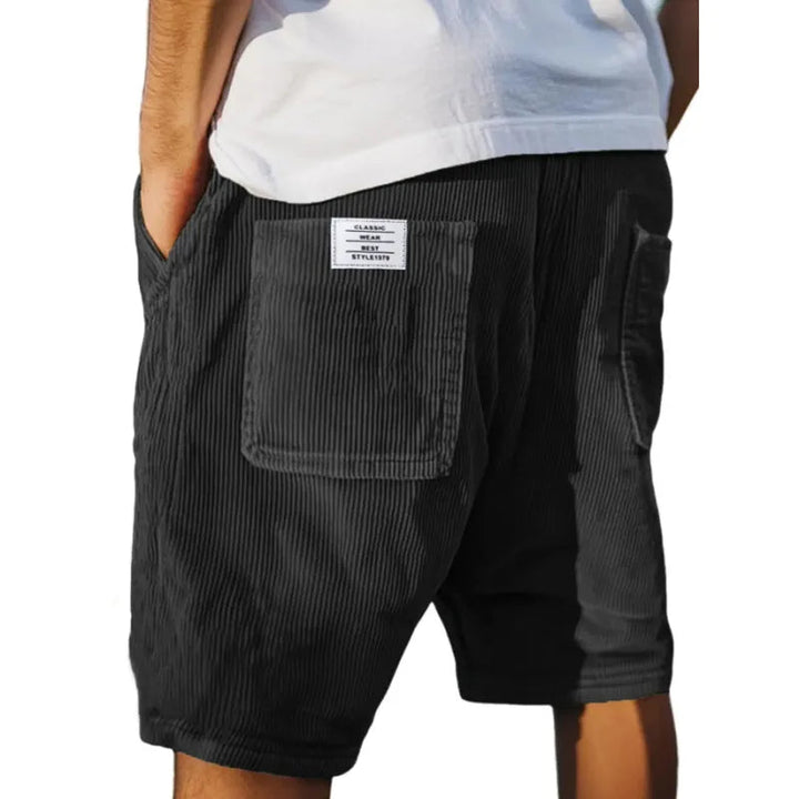Casa Marbella | Pantalones cortos de terciopelo elegantes Victor