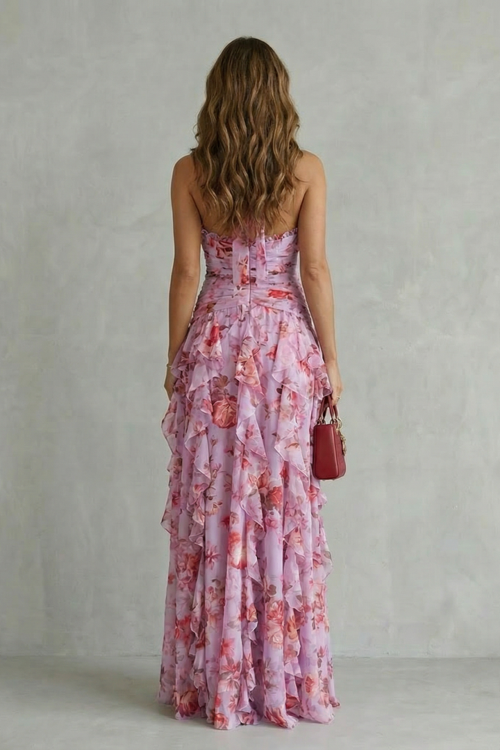 Casa Marbella™ | Ropa Larga Elegante con Cuello Halter
