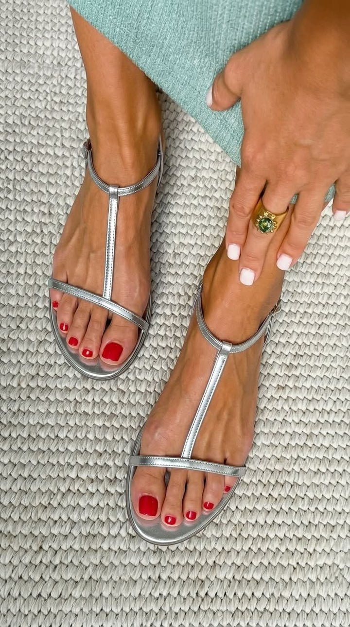 Casa Marbella™ | Sandalias Bianca Doradas de Verano