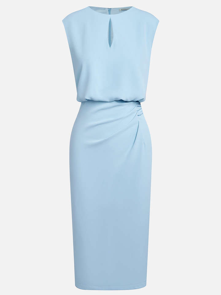 Casa Marbella™ | Vestido Elegante Elvira en Tafetán de Lujo