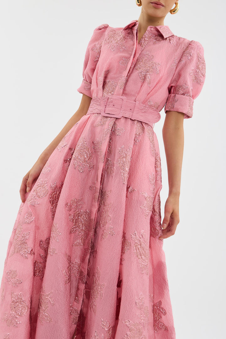 Casa Marbella™ | Vestido Corto Aria con Mangas Abullonadas