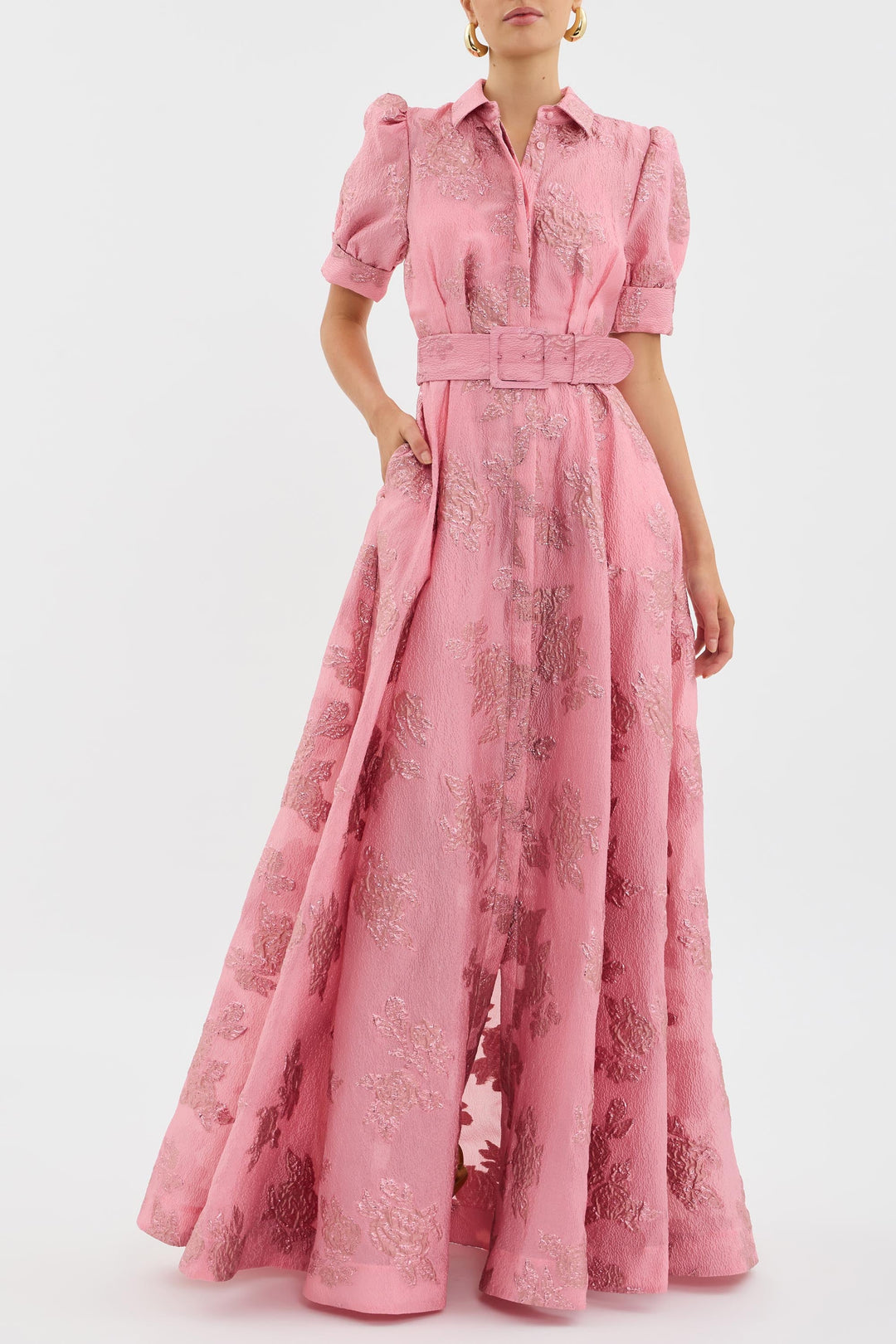 Casa Marbella™ | Vestido Corto Aria con Mangas Abullonadas
