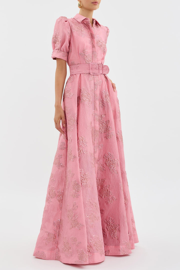 Casa Marbella™ | Vestido Corto Aria con Mangas Abullonadas