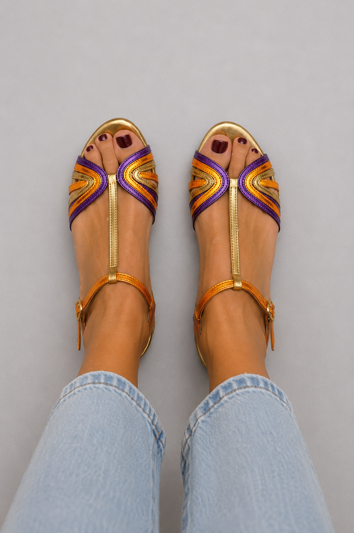 Casa Marbella™ | Sandalias Viviana de Colores Mediterráneos