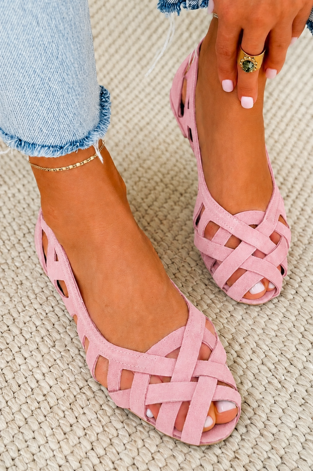 Casa Marbella™ | Sandalias Caterina Trenzadas de Verano