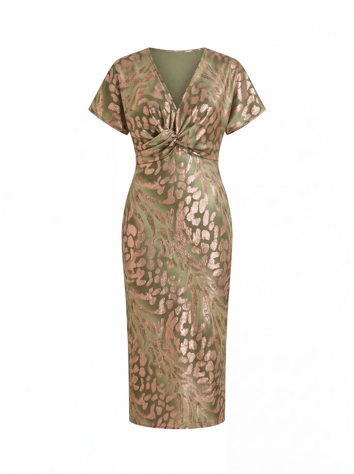 Casa Marbella™ | Vestido Antonella Elegante en Tejido Ligero y Fluido