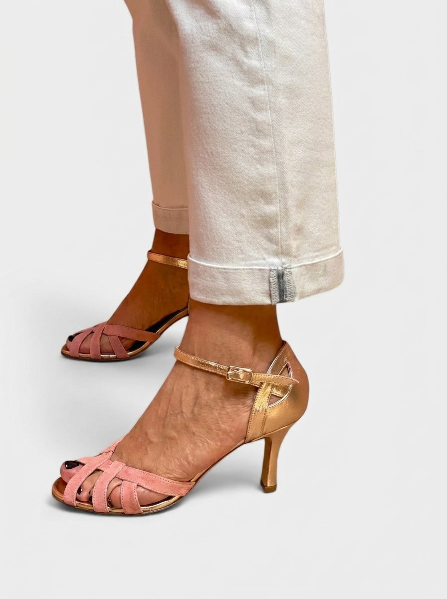 Casa Marbella™ | Tacones Pink de Confort Ortopédico