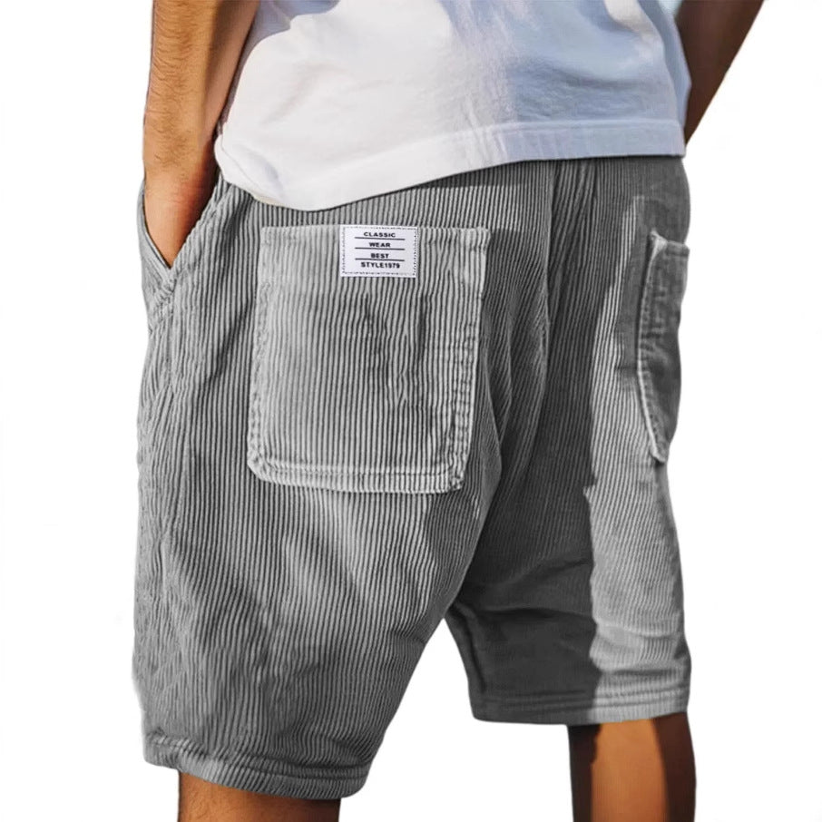 Casa Marbella | Pantalones cortos de terciopelo elegantes Victor