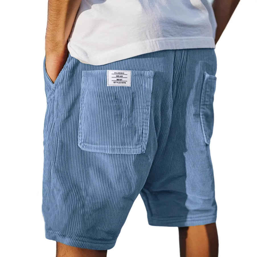 Casa Marbella | Pantalones cortos de terciopelo elegantes Victor