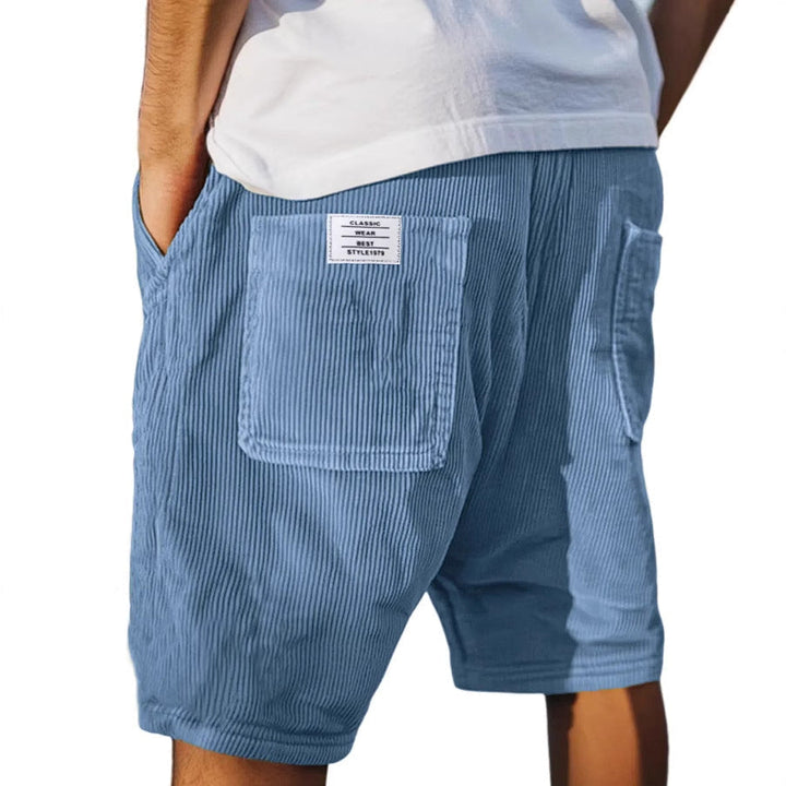 Casa Marbella | Pantalones cortos de terciopelo elegantes Victor