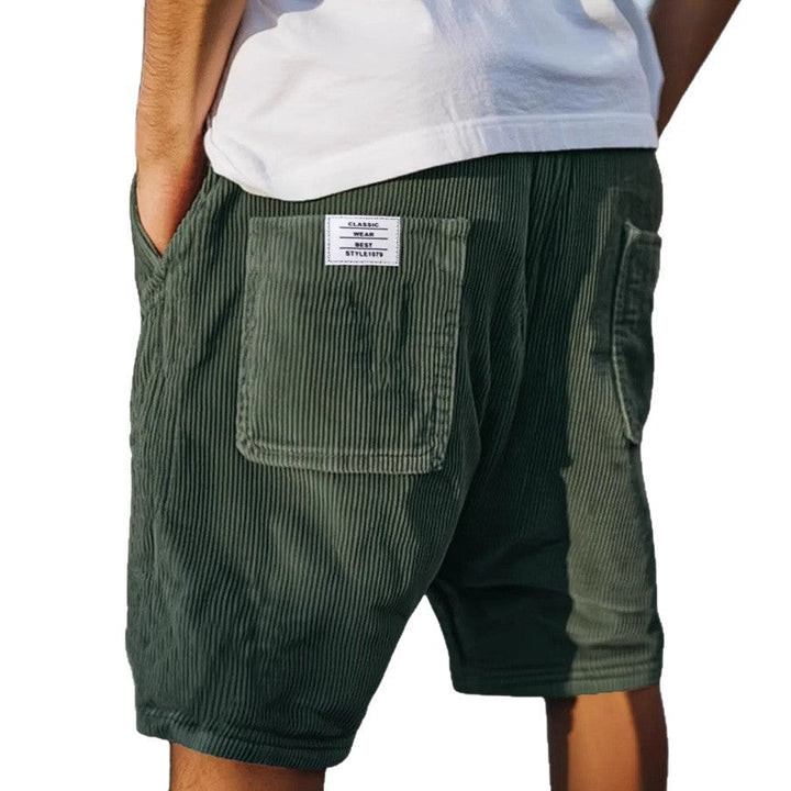 Casa Marbella | Pantalones cortos de terciopelo elegantes Victor