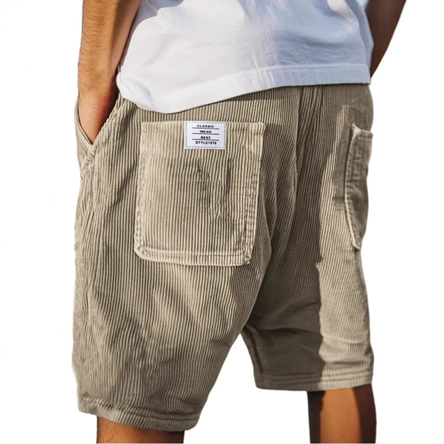 Casa Marbella | Pantalones cortos de terciopelo elegantes Victor