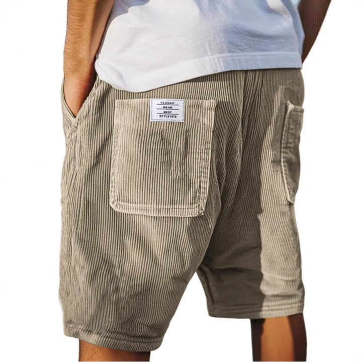 Casa Marbella | Pantalones cortos de terciopelo elegantes Victor