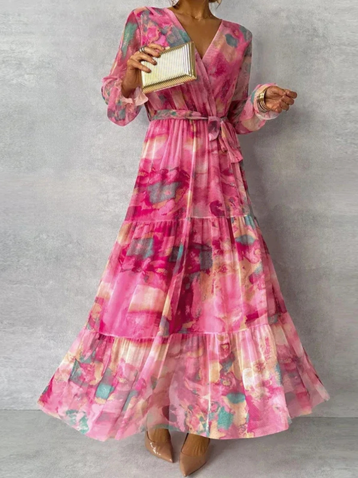 Casa Marbella™ | Vestido Sophie Floral Elegante