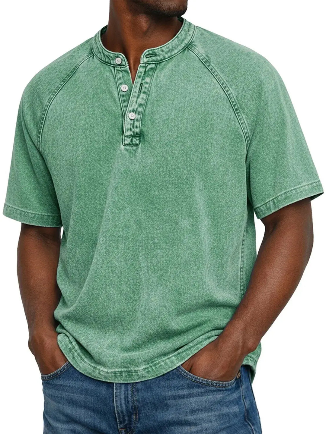 LuKa - Camisa vintage para hombre
