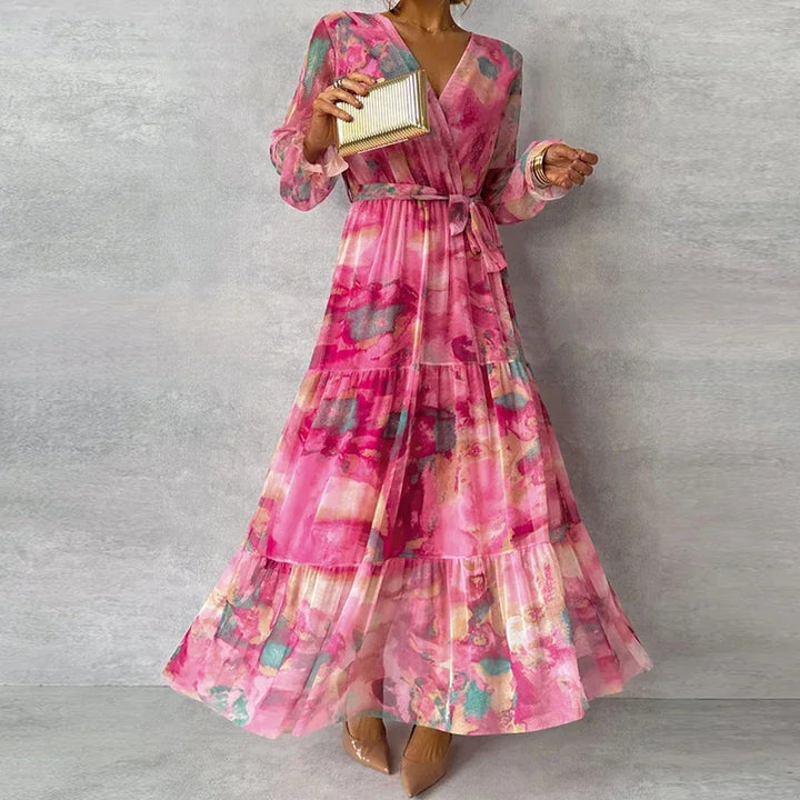 Casa Marbella™ | Vestido Sophie Floral Elegante