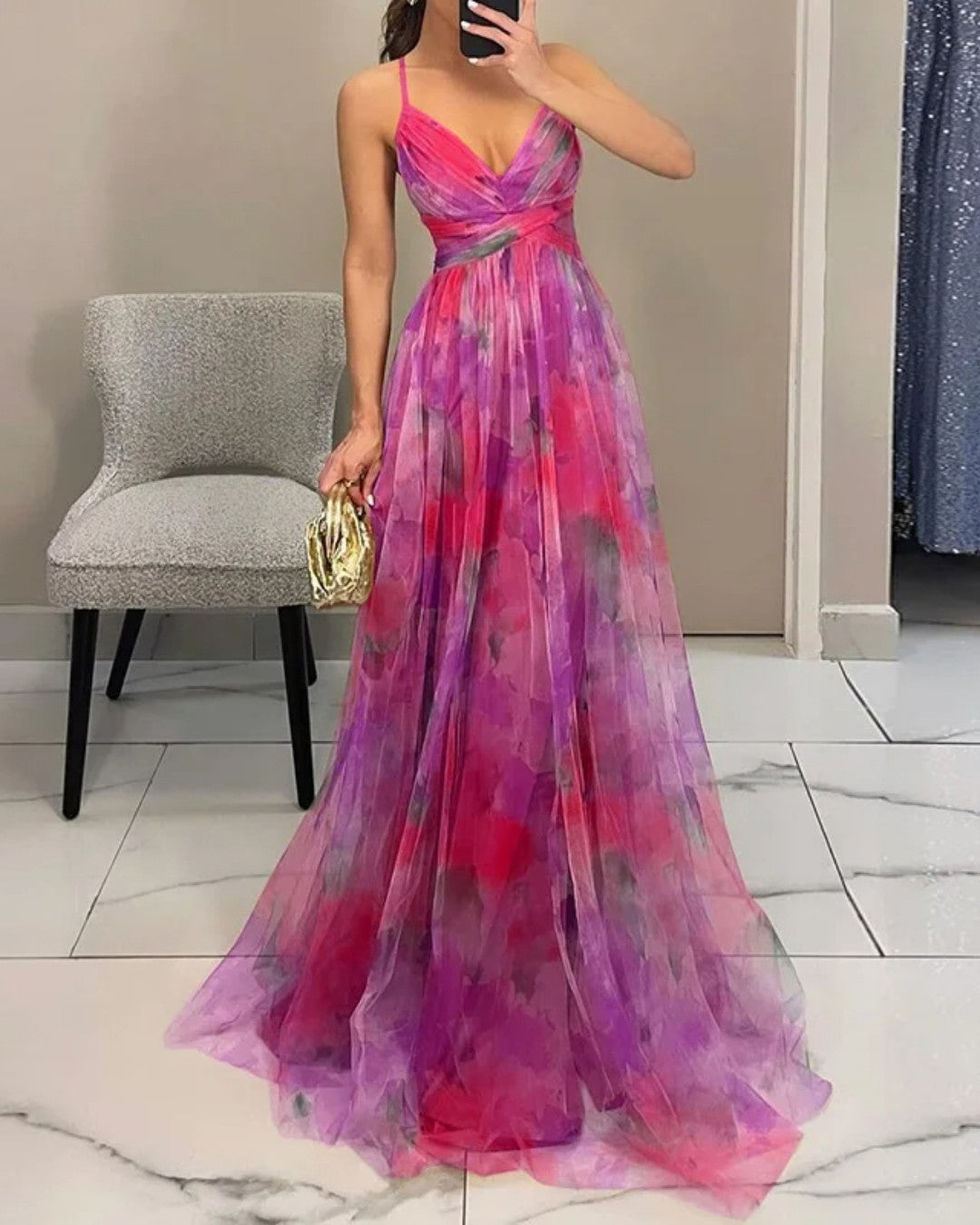 Casa Marbella™ | Vestido Marbella de Seda Elegante