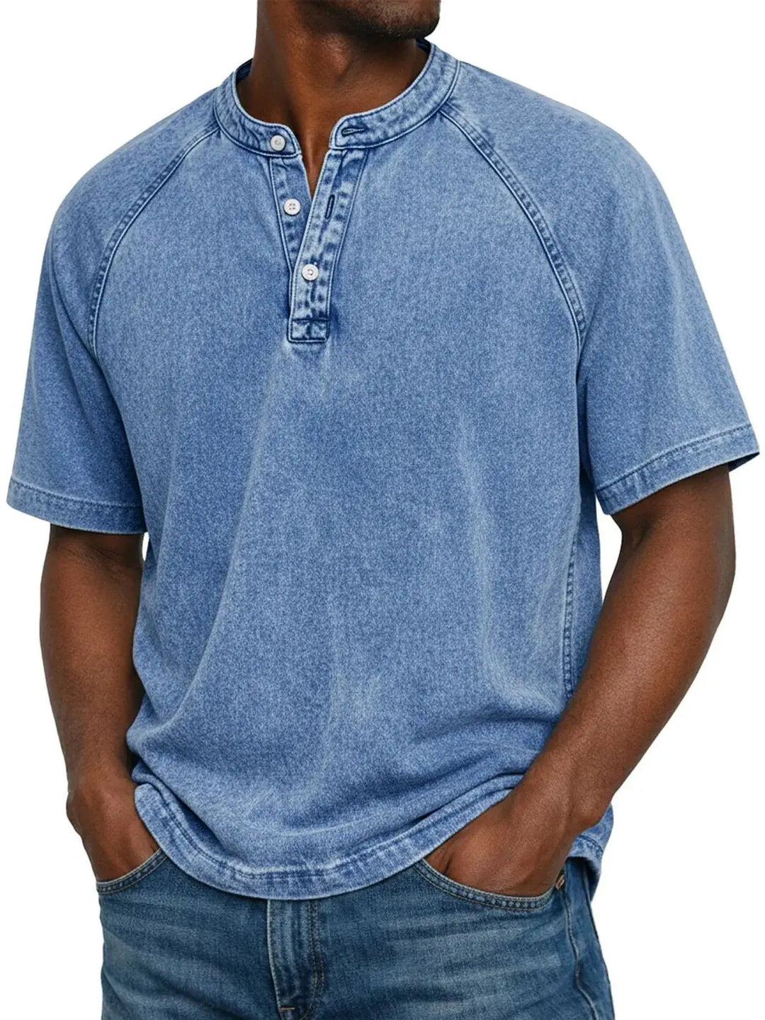LuKa - Camisa vintage para hombre