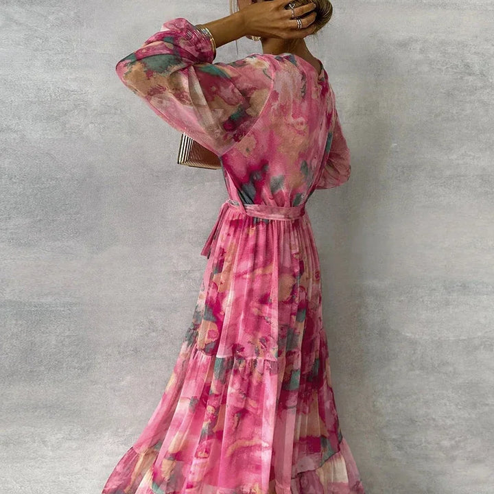 Casa Marbella™ | Vestido Sophie Floral Elegante
