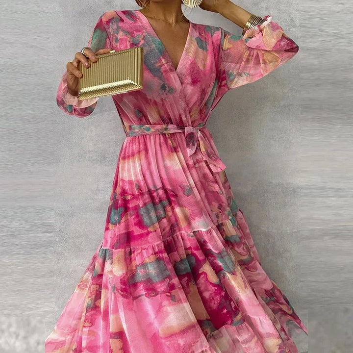 Casa Marbella™ | Vestido Sophie Floral Elegante