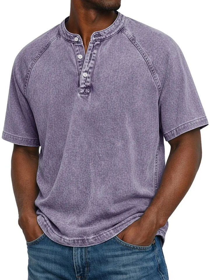 LuKa - Camisa vintage para hombre