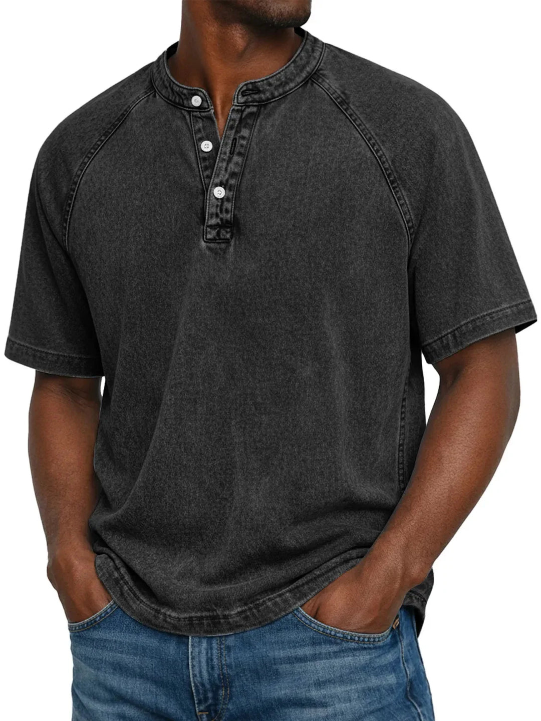 LuKa - Camisa vintage para hombre