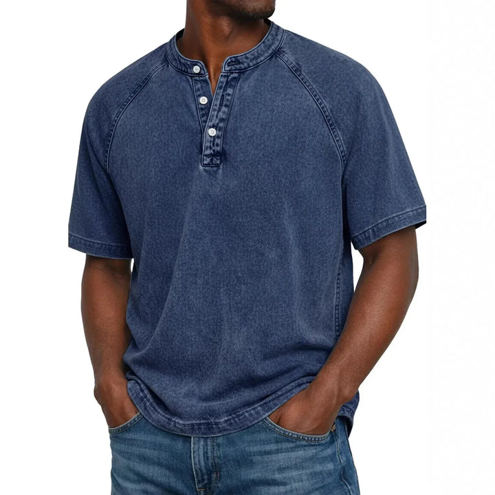 LuKa - Camisa vintage para hombre