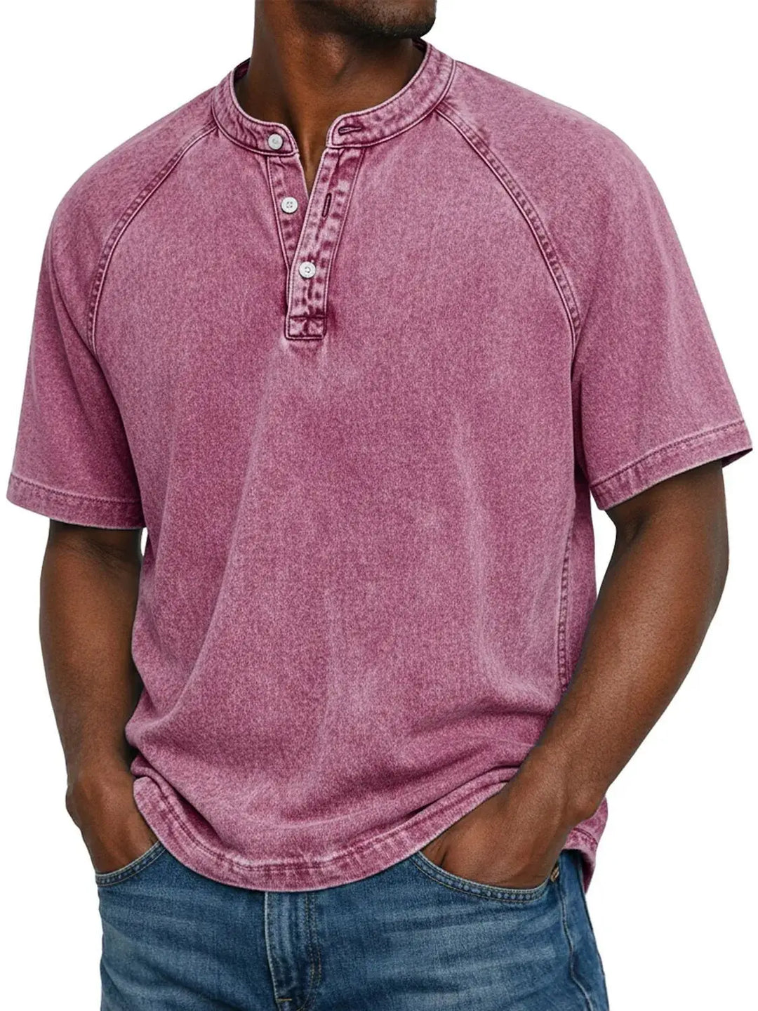 LuKa - Camisa vintage para hombre