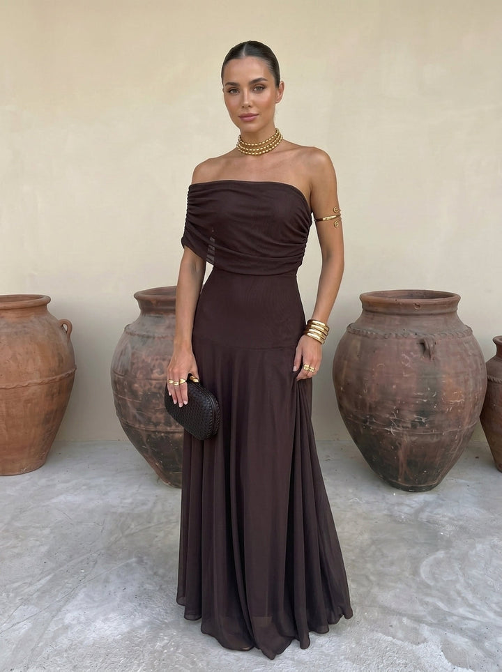 Casa Marbella™ | Robe Elegante Simba en Tul de Seda