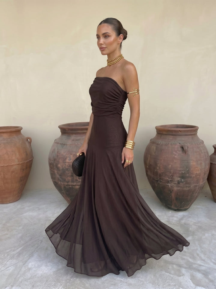 Casa Marbella™ | Robe Elegante Simba en Tul de Seda