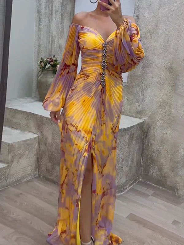 Casa Marbella™ | Vestido Maxi Maili Elegante