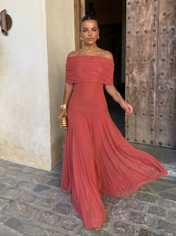 Casa Marbella™ | Robe Elegante Simba en Tul de Seda