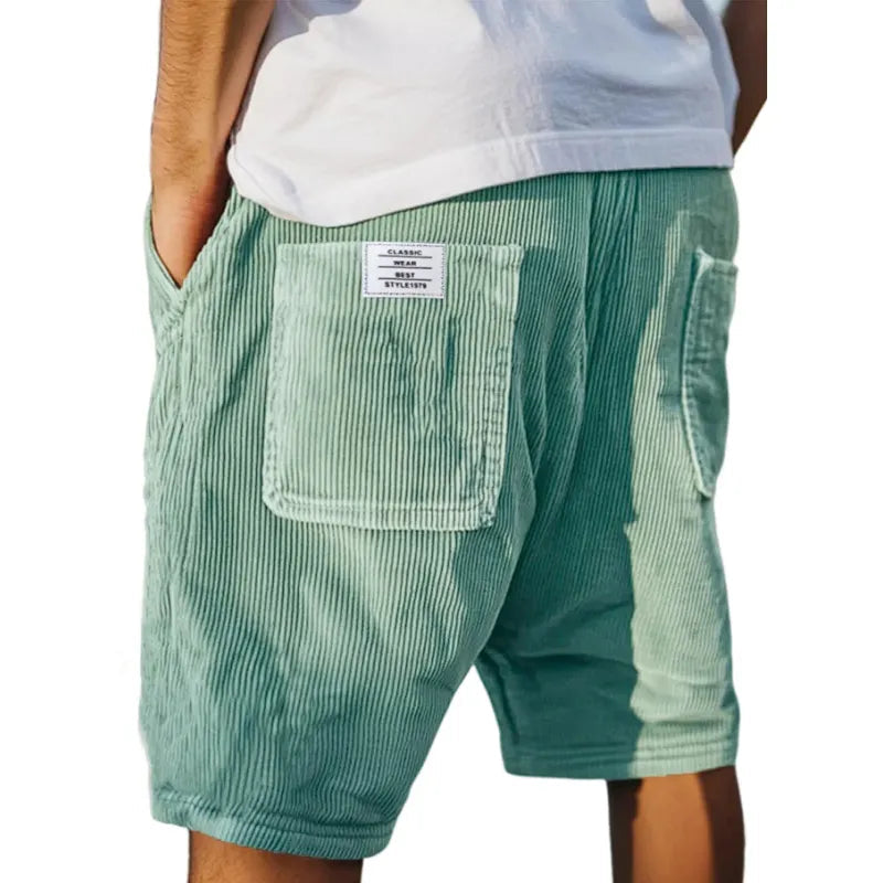 Casa Marbella | Pantalones cortos de terciopelo elegantes Victor