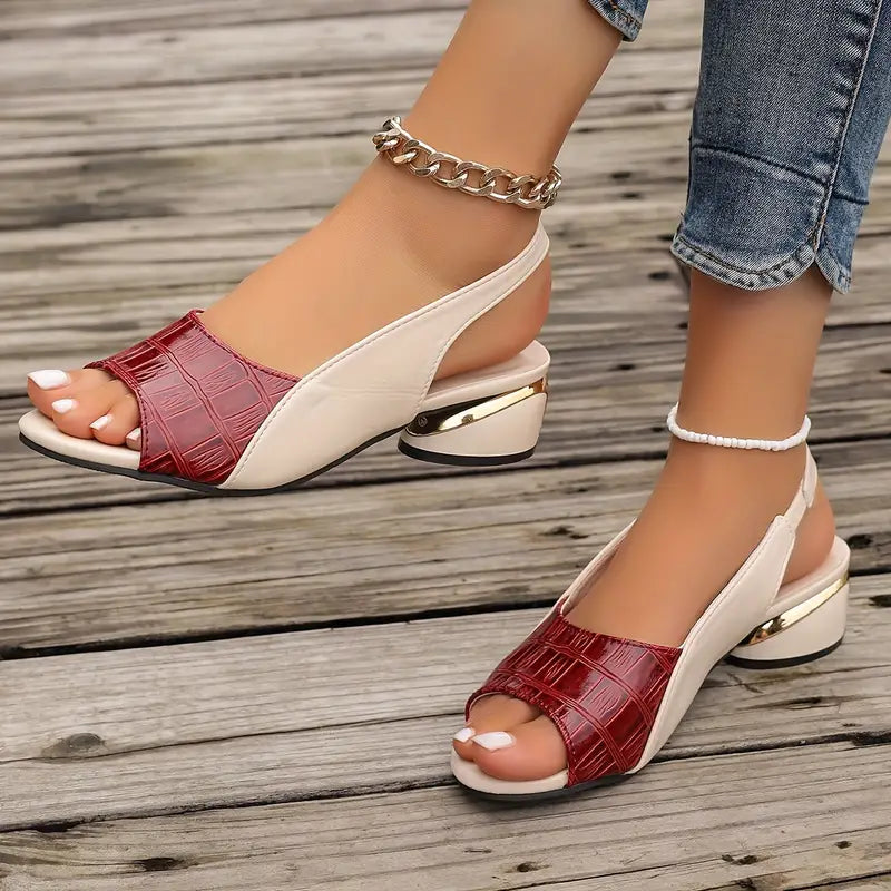 Gloria™ | Sandalias ortopédicas elegantes