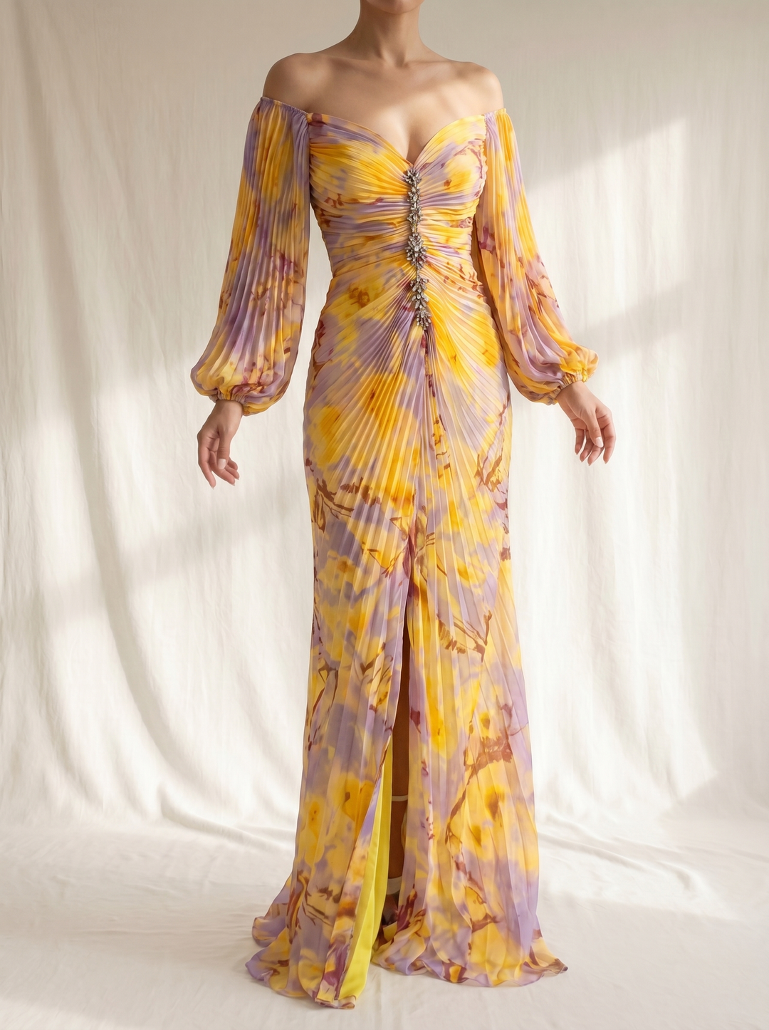 Casa Marbella™ | Vestido Maxi Maili Elegante