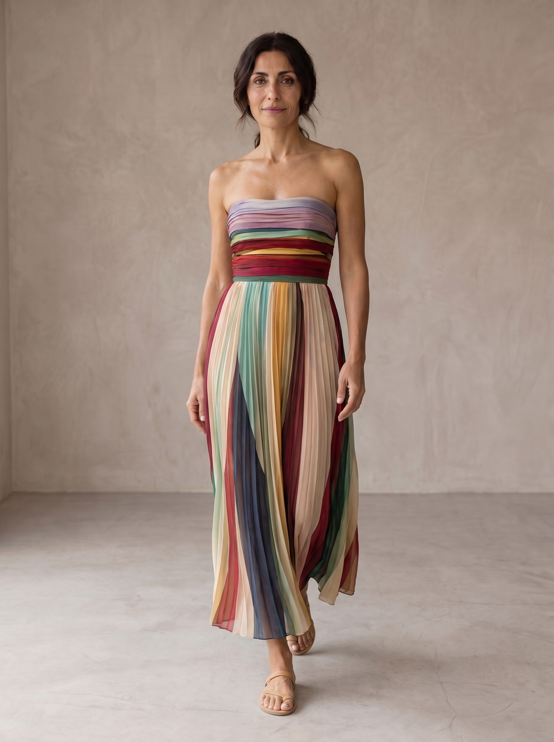 Casa Marbella™ | Vestido Largo Evelyn de Elegancia Atemporal